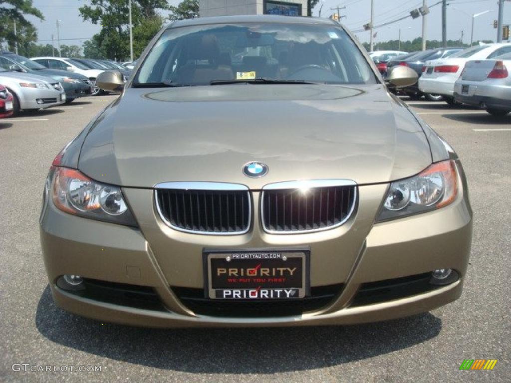2006 3 Series 325i Sedan - Sonora Metallic / Terra/Black Dakota Leather photo #9
