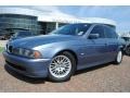 Steel Blue Metallic - 5 Series 530i Sedan Photo No. 1