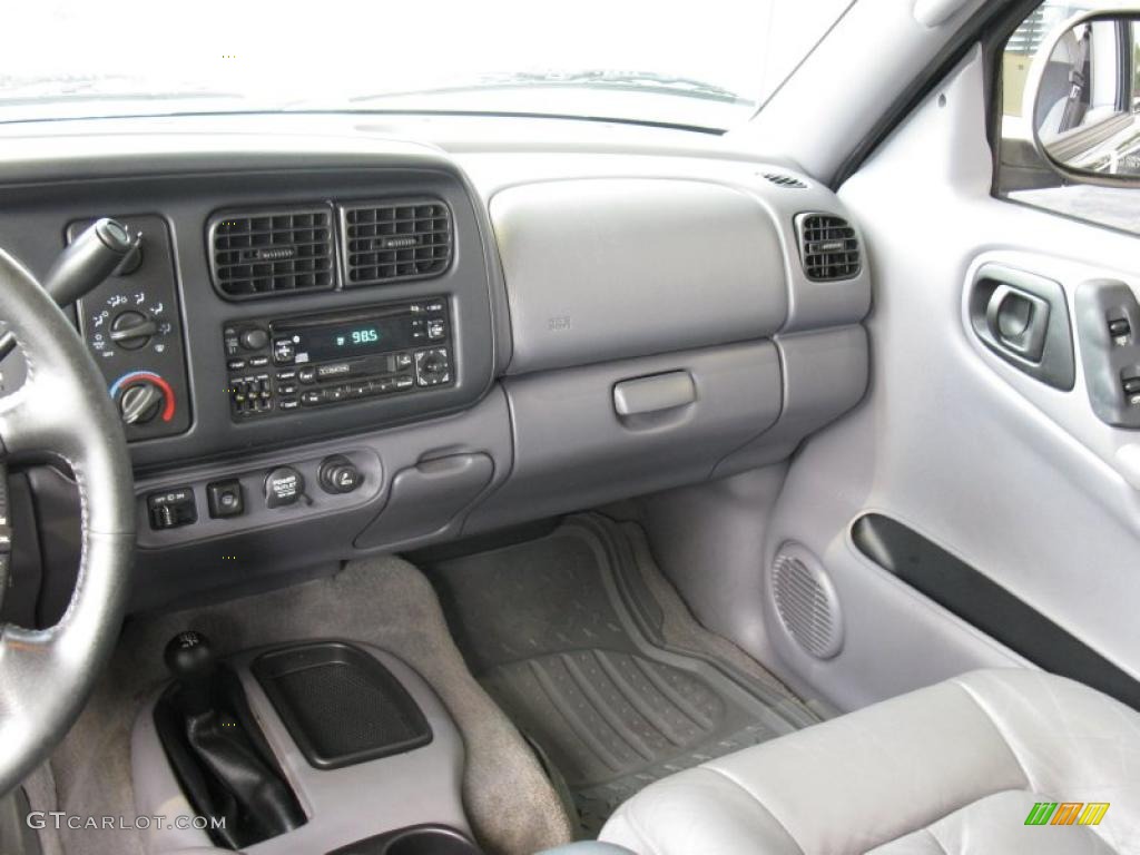 1998 Durango SLT 4x4 - Forest Green Metallic / Gray photo #19