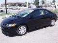 Nighthawk Black Pearl - Civic LX Coupe Photo No. 3