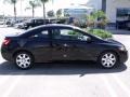 Nighthawk Black Pearl - Civic LX Coupe Photo No. 8