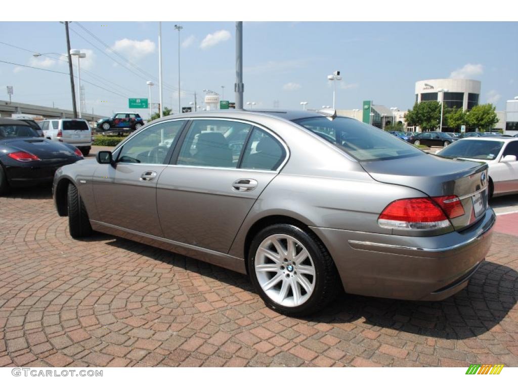 2006 7 Series 750Li Sedan - Titanium Grey Metallic / Basalt Grey/Flannel Grey photo #3