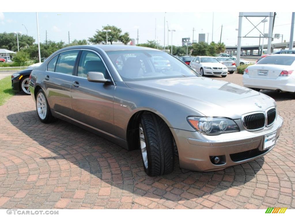 2006 7 Series 750Li Sedan - Titanium Grey Metallic / Basalt Grey/Flannel Grey photo #7
