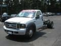 2006 Oxford White Ford F350 Super Duty XLT Regular Cab Dually Chassis  photo #1