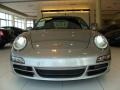 2007 Arctic Silver Metallic Porsche 911 Carrera Coupe  photo #2