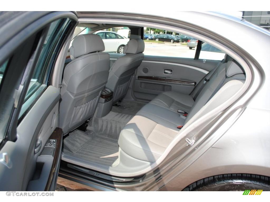 2006 7 Series 750Li Sedan - Titanium Grey Metallic / Basalt Grey/Flannel Grey photo #12