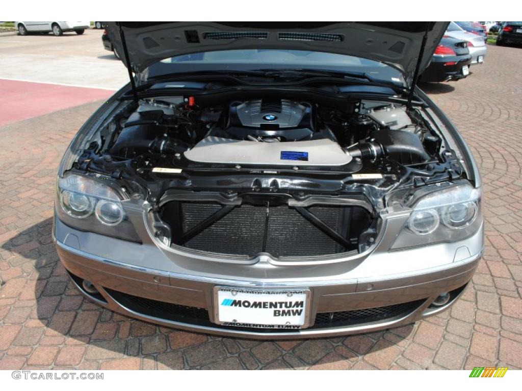 2006 7 Series 750Li Sedan - Titanium Grey Metallic / Basalt Grey/Flannel Grey photo #19