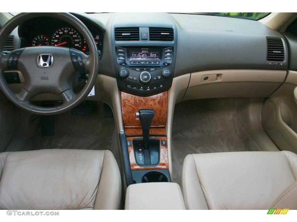 2003 Accord EX-L Sedan - Desert Mist Metallic / Ivory photo #5