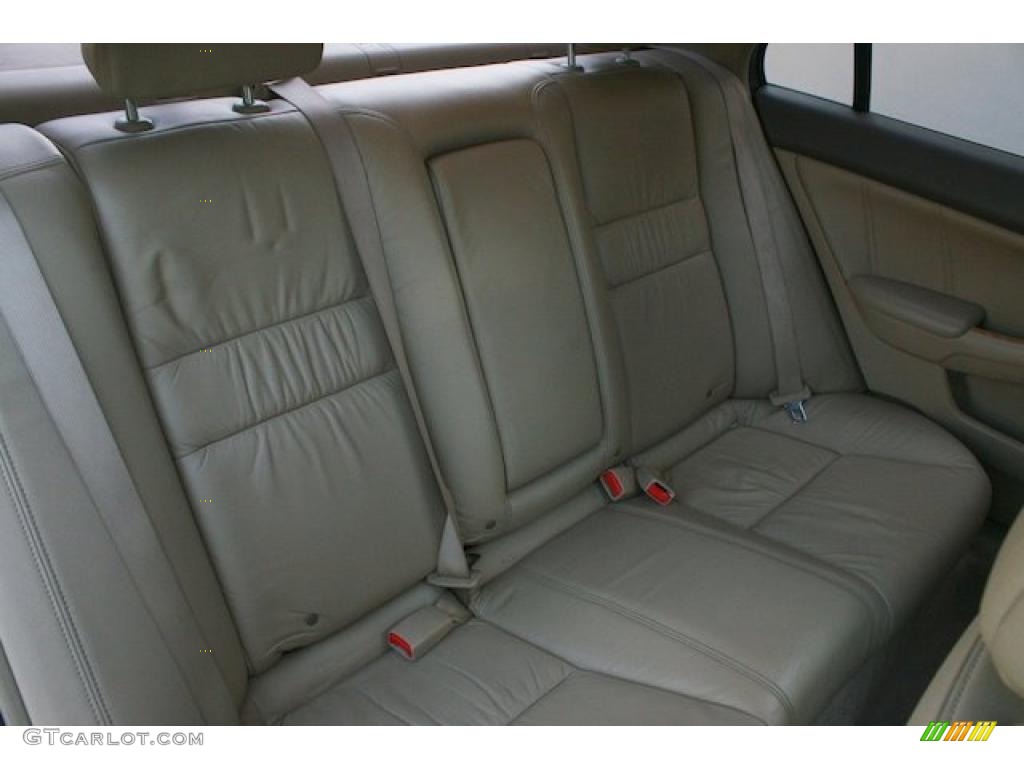 2003 Accord EX-L Sedan - Desert Mist Metallic / Ivory photo #28
