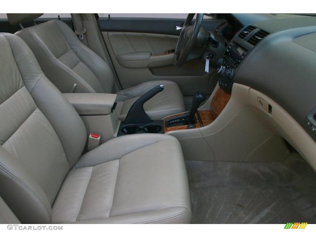 2003 Accord EX-L Sedan - Desert Mist Metallic / Ivory photo #29