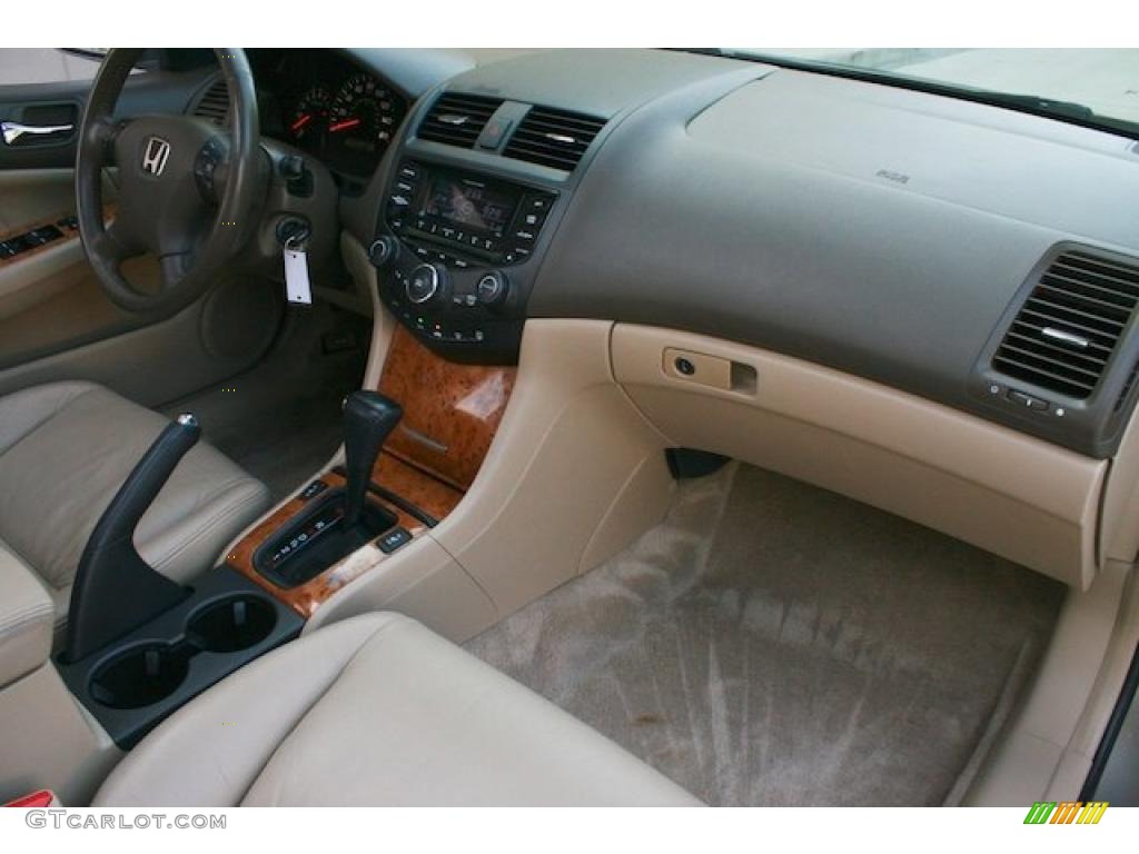 2003 Accord EX-L Sedan - Desert Mist Metallic / Ivory photo #30