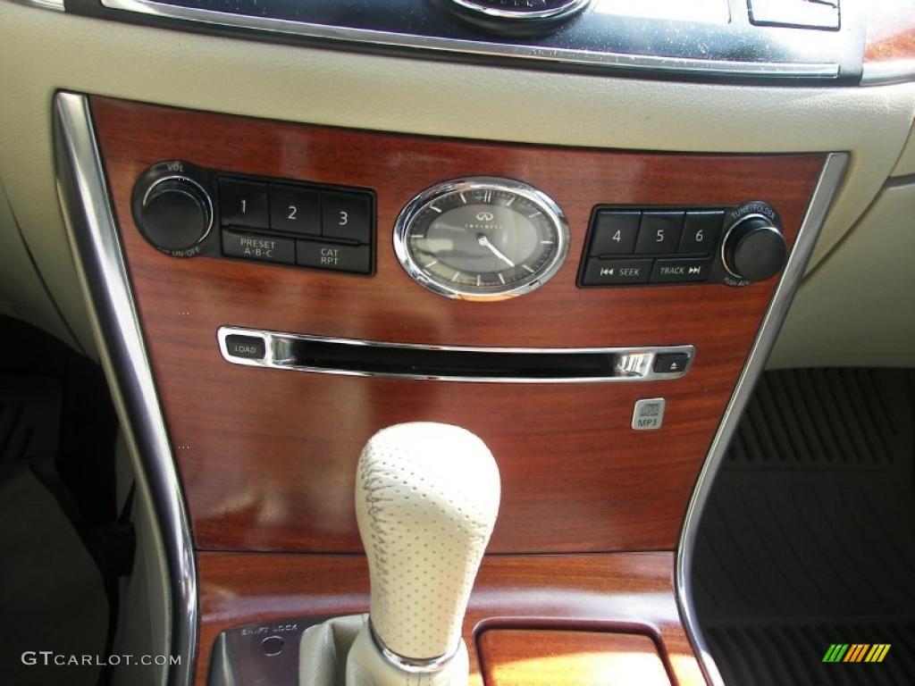 2006 M 35x Sedan - Crimson Roulette Pearl / Wheat photo #4