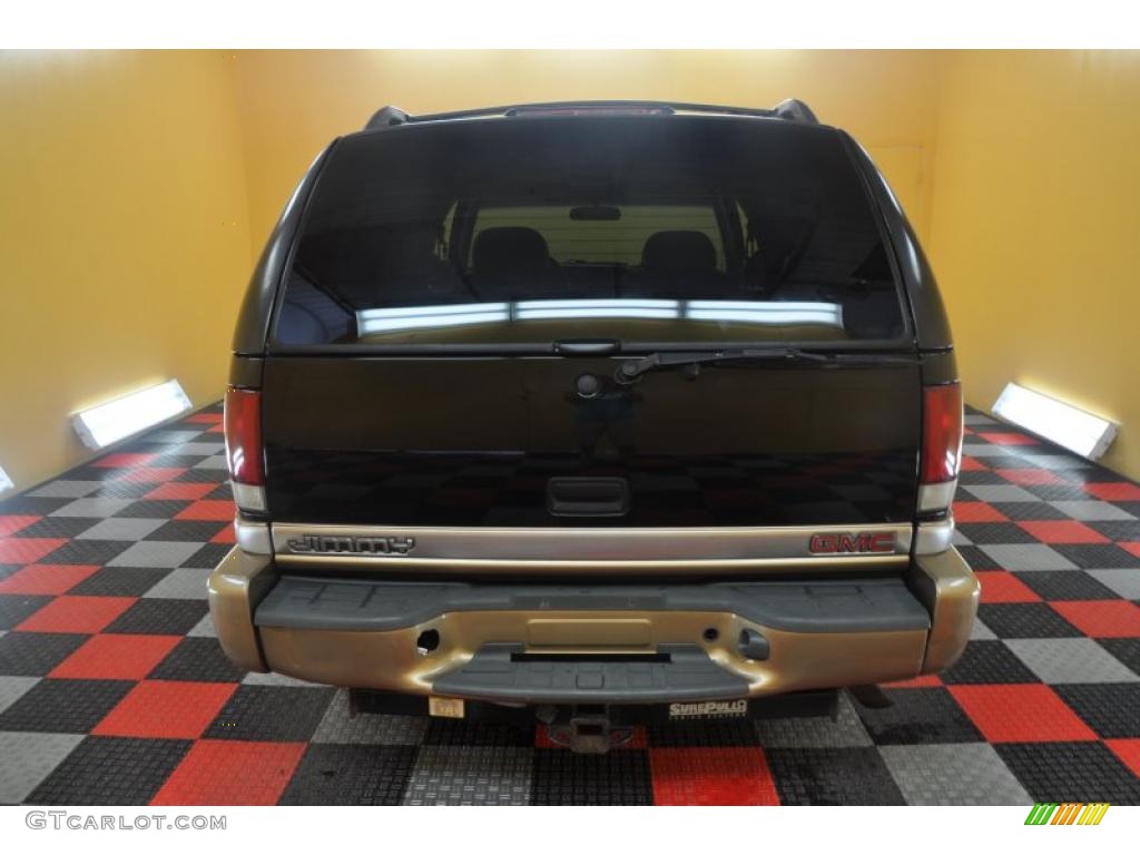 2000 Jimmy SLT 4x4 - Black Onyx / Beige photo #5