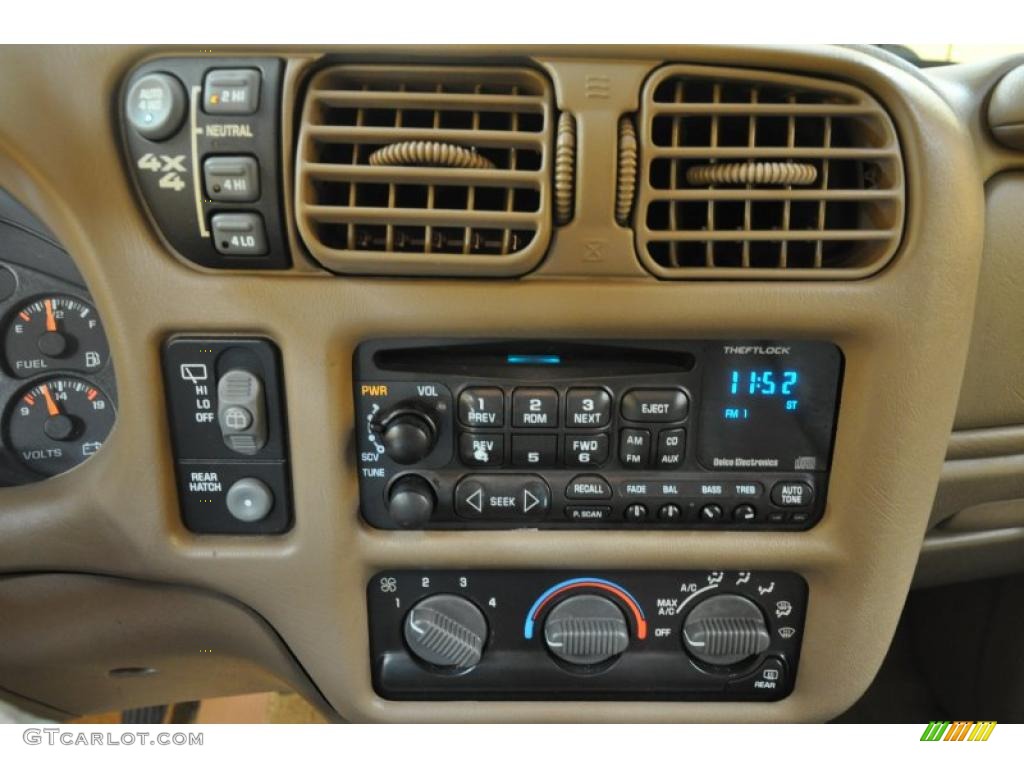 2000 Jimmy SLT 4x4 - Black Onyx / Beige photo #8