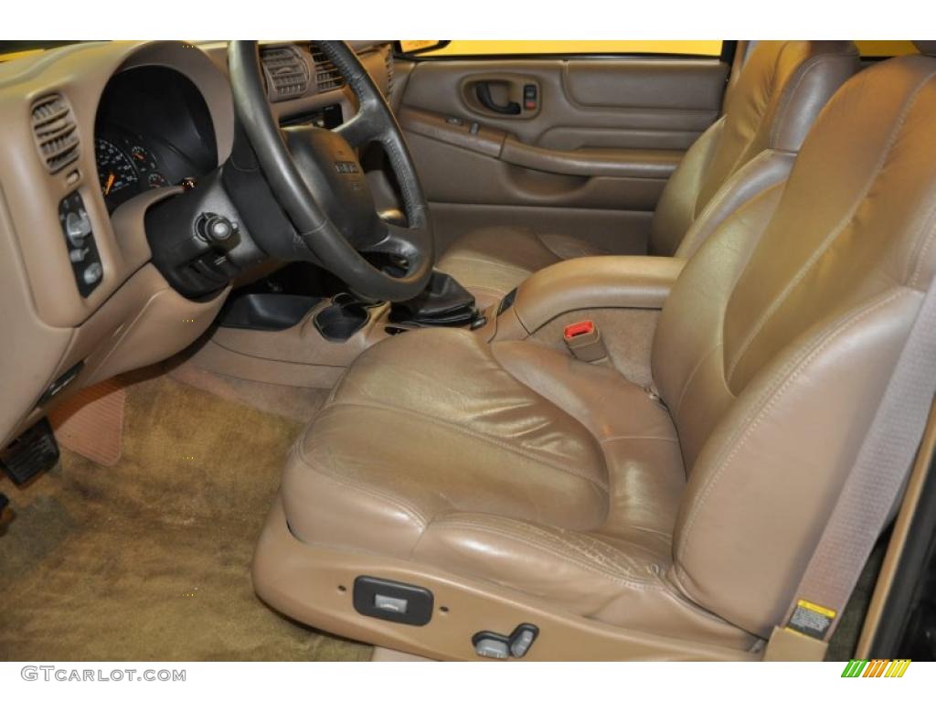 2000 Jimmy SLT 4x4 - Black Onyx / Beige photo #12