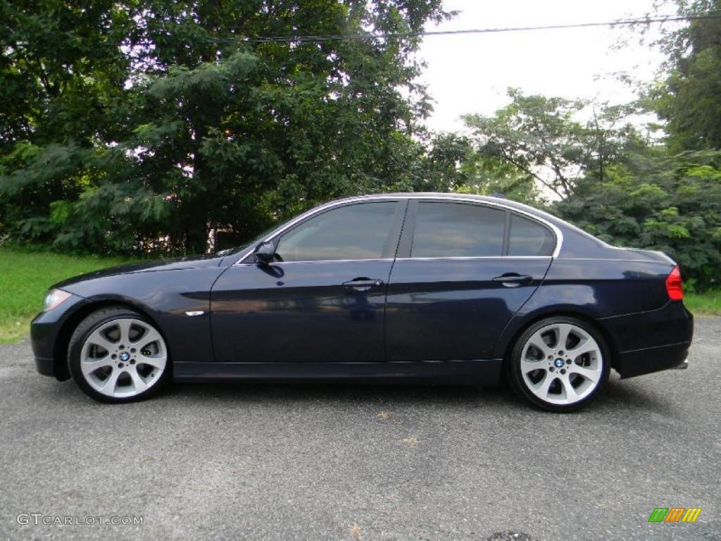 2006 3 Series 330i Sedan - Monaco Blue Metallic / Terra/Black Dakota Leather photo #4