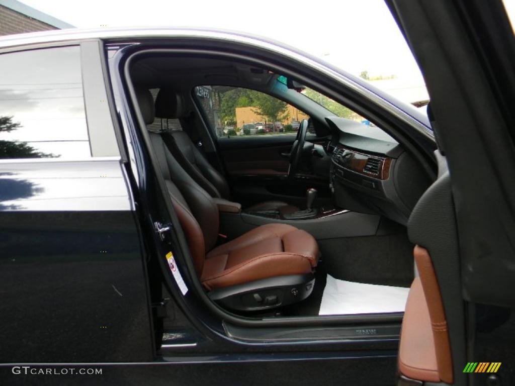 2006 3 Series 330i Sedan - Monaco Blue Metallic / Terra/Black Dakota Leather photo #18