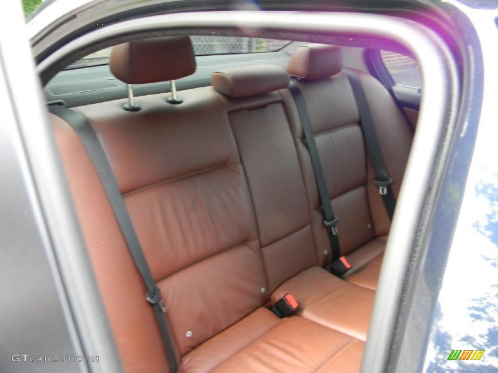 2006 3 Series 330i Sedan - Monaco Blue Metallic / Terra/Black Dakota Leather photo #22