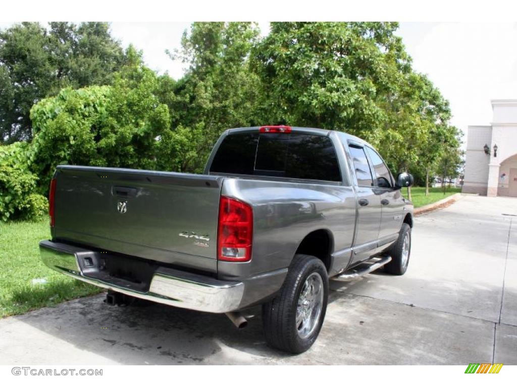 2006 Ram 1500 Big Horn Edition Quad Cab 4x4 - Mineral Gray Metallic / Medium Slate Gray photo #10