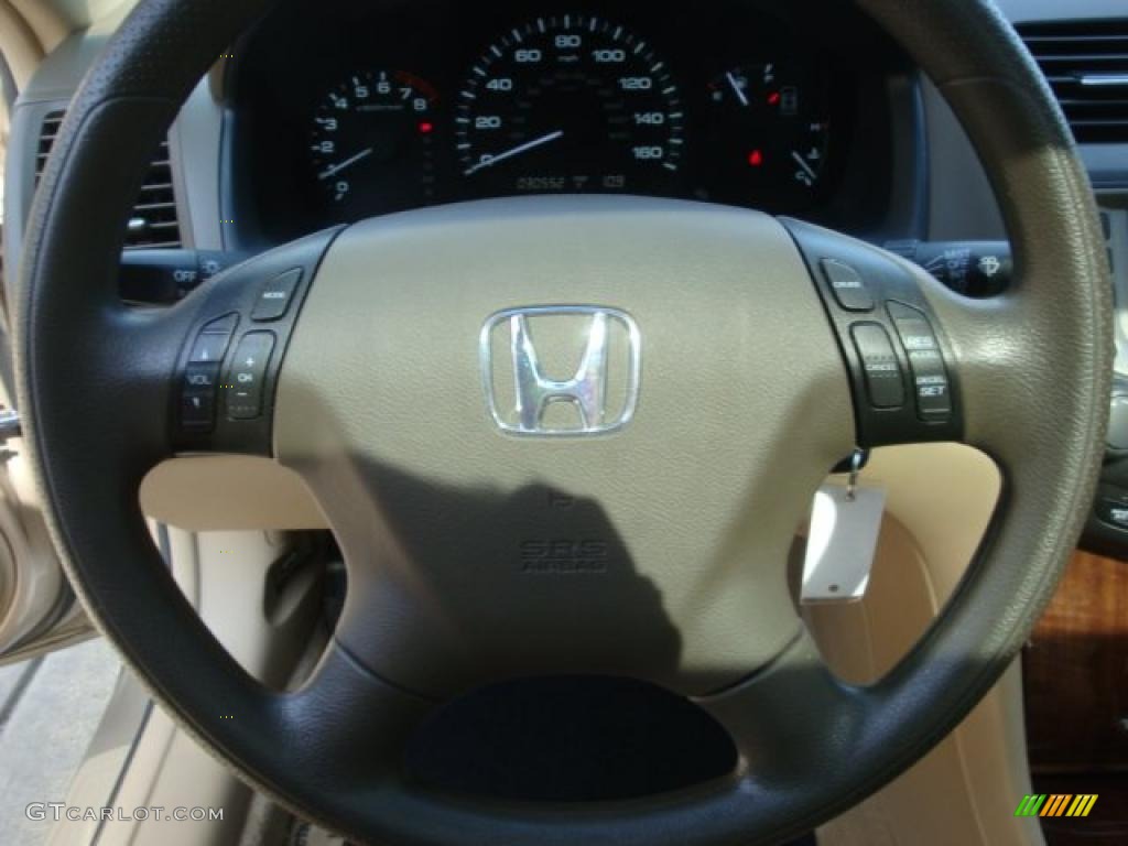 2007 Accord EX Sedan - Desert Mist Metallic / Ivory photo #18