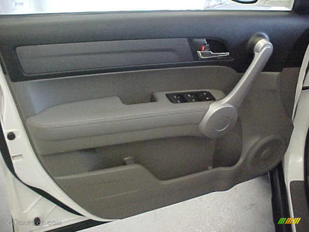 2007 CR-V EX-L 4WD - Taffeta White / Gray photo #9