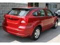 2007 Inferno Red Crystal Pearl Dodge Caliber SE  photo #2