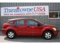 2007 Inferno Red Crystal Pearl Dodge Caliber SE  photo #19