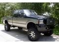 1999 Black Ford F250 Super Duty XL Extended Cab 4x4  photo #17