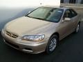 2002 Naples Gold Metallic Honda Accord EX V6 Coupe  photo #3