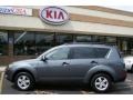 2007 Graphite Gray Pearl Mitsubishi Outlander LS  photo #20