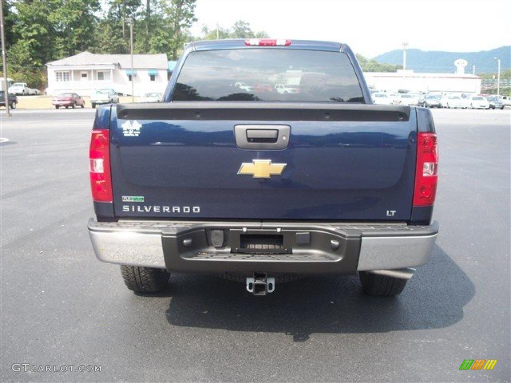 2010 Silverado 1500 LT Crew Cab 4x4 - Imperial Blue Metallic / Ebony photo #7