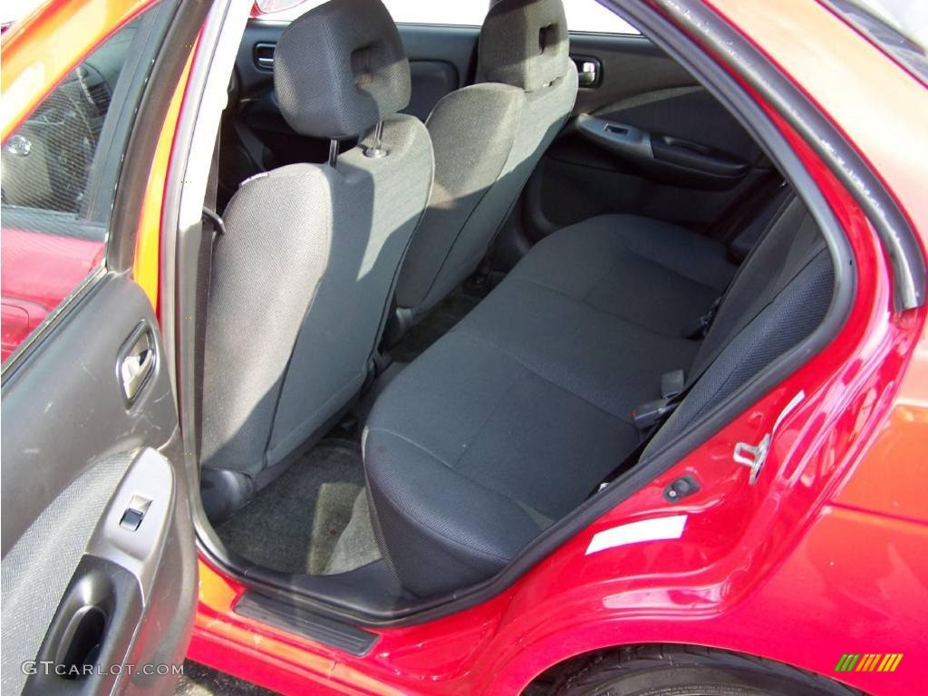 2005 Sentra SE-R Spec V - Code Red / Charcoal photo #12