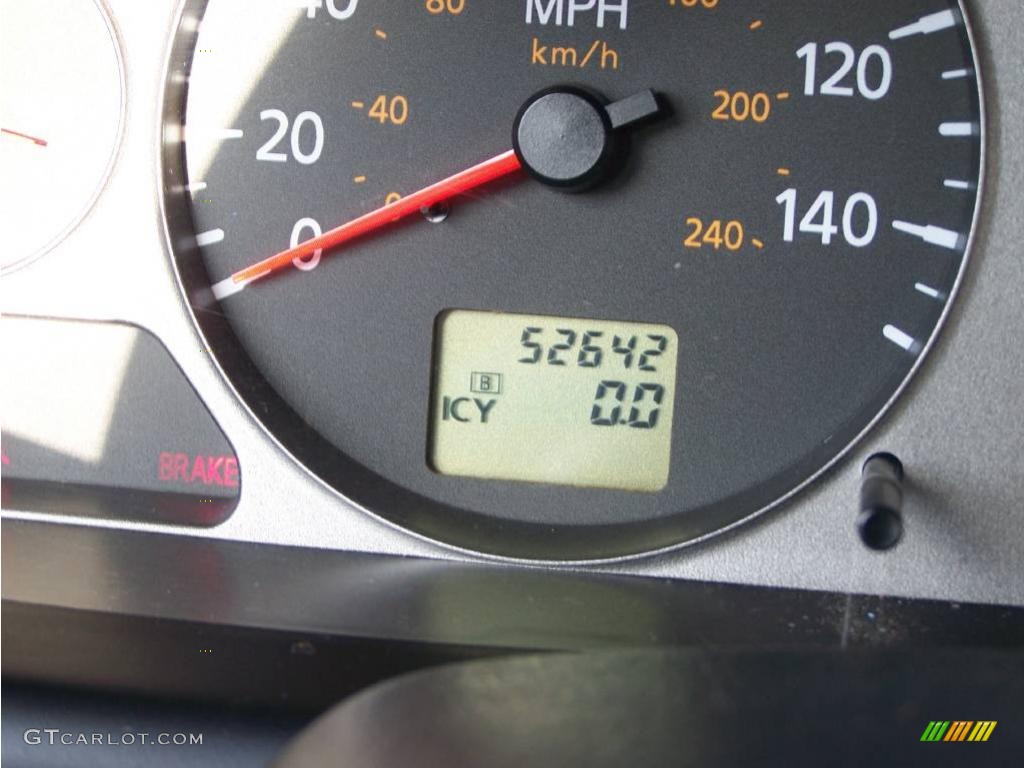 2005 Sentra SE-R Spec V - Code Red / Charcoal photo #14