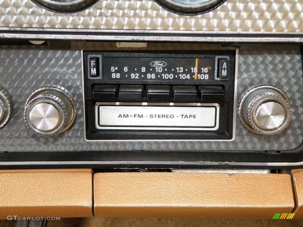 1979 Ford Ranchero GT Audio System Photos