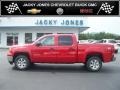 2010 Fire Red GMC Sierra 1500 SLE Crew Cab 4x4  photo #1