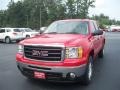 2010 Fire Red GMC Sierra 1500 SLE Crew Cab 4x4  photo #2