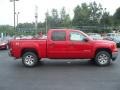 2010 Fire Red GMC Sierra 1500 SLE Crew Cab 4x4  photo #5