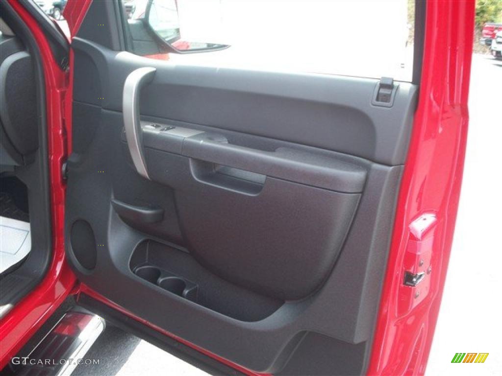 2011 Sierra 1500 SLE Extended Cab 4x4 - Fire Red / Ebony photo #18