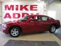 2010 Inferno Red Crystal Pearl Dodge Charger 3.5L  photo #2