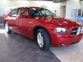 2010 Inferno Red Crystal Pearl Dodge Charger 3.5L  photo #5