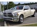 White Gold - Ram 3500 HD Laramie Crew Cab Dually Photo No. 1