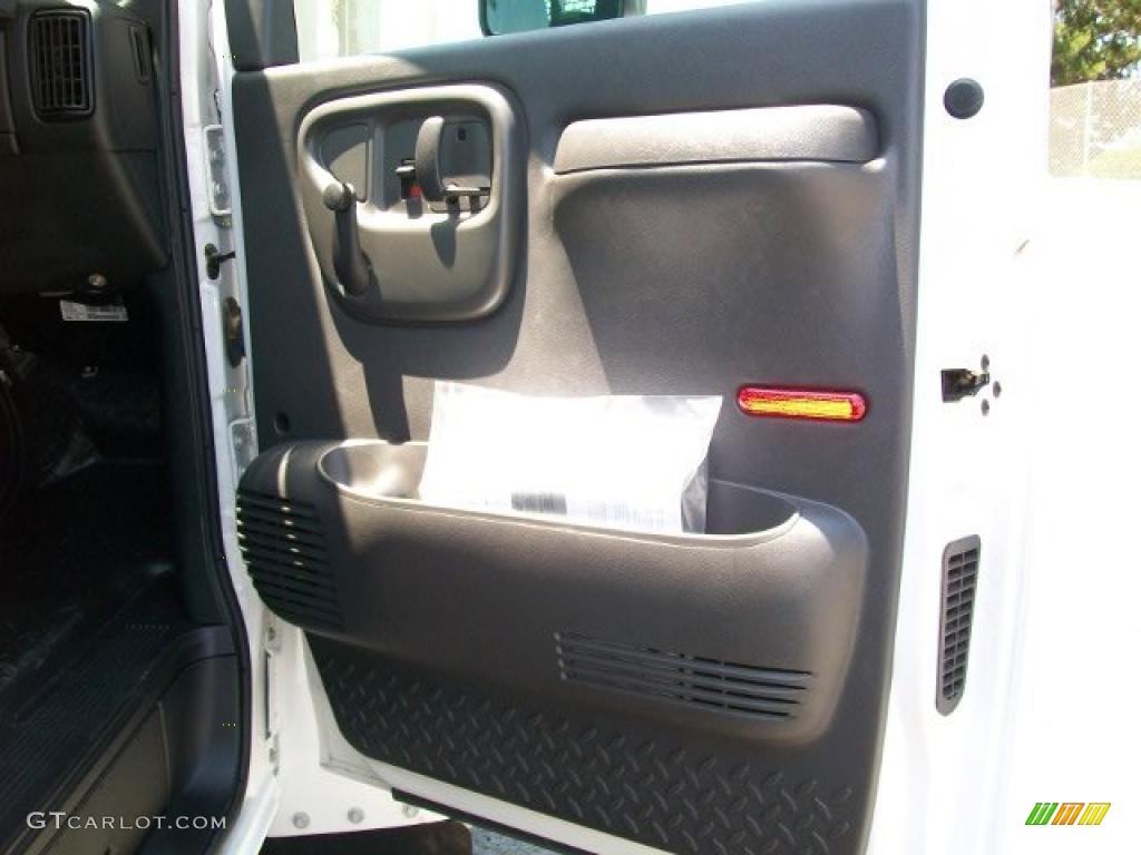 2008 C Series Kodiak C4500 Regular Cab Chassis - Summit White / Very Dark Pewter photo #18