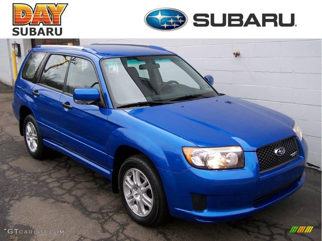 WR Blue Mica Subaru Forester