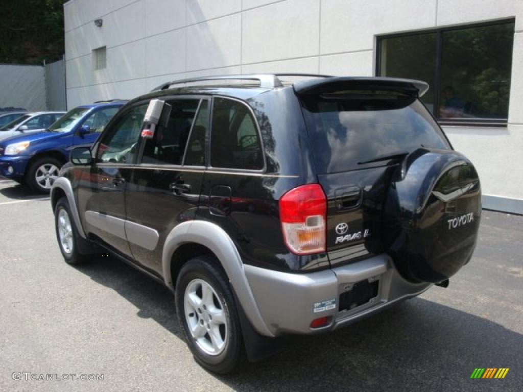 2001 RAV4 4WD - Black / Gray photo #2