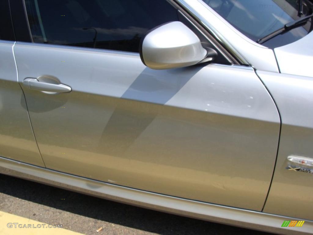 2010 3 Series 335i xDrive Sedan - Titanium Silver Metallic / Black photo #8