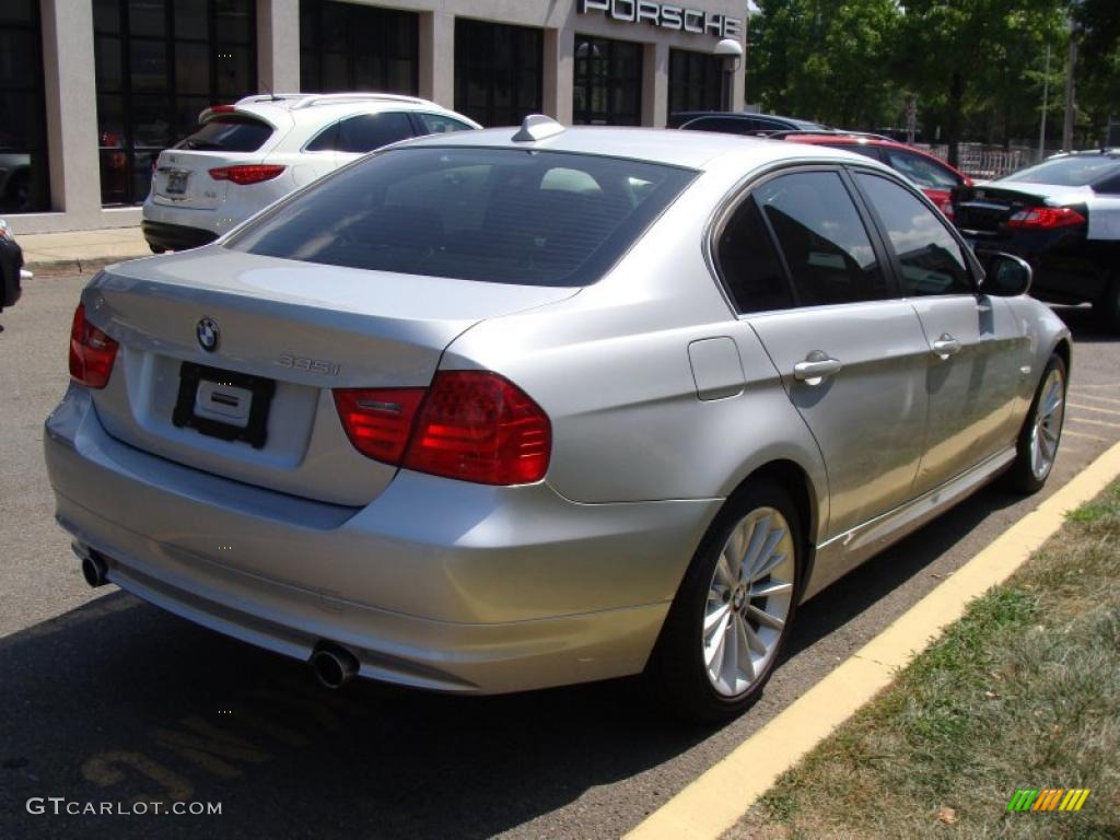 2010 3 Series 335i xDrive Sedan - Titanium Silver Metallic / Black photo #10