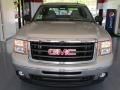 2010 Pure Silver Metallic GMC Sierra 1500 SLE Crew Cab 4x4  photo #2