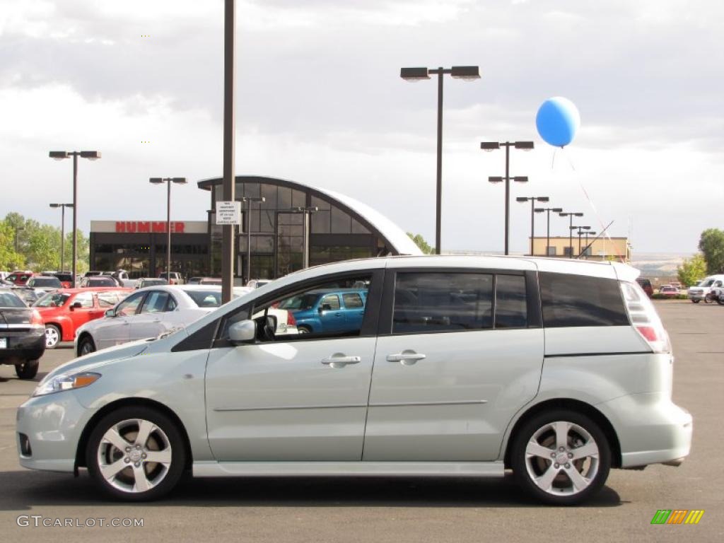 2007 MAZDA5 Touring - Stellar Greensilver Metallic / Black photo #1