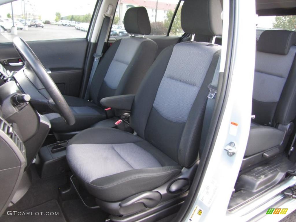 2007 MAZDA5 Touring - Stellar Greensilver Metallic / Black photo #4