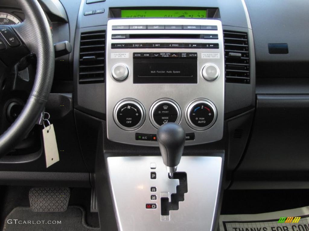 2007 MAZDA5 Touring - Stellar Greensilver Metallic / Black photo #10